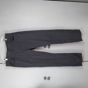 Kenneth Cole  Dark Gray Straight Leg Dress Pants Cotton/ Spandex stretch Sz.36